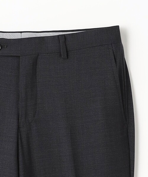 green label relaxing（グリーンレーベルリラクシング）の「GLR CLOTH マイクロデザイン スリム スーツパンツ -防シワ-（スーツパンツ・メンズ・ネイビー/ダークグレー・76/80/84/88/92/72）」の21枚目の写真