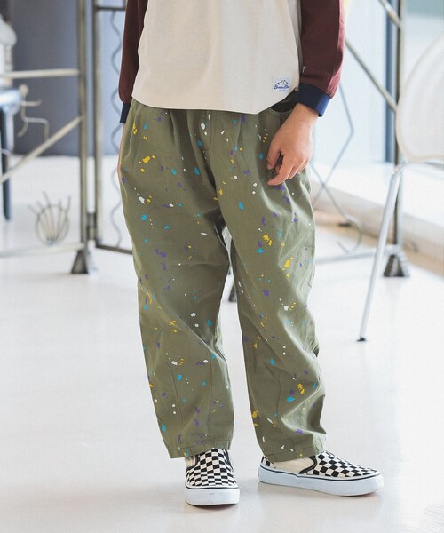 BEAMS mini(ビームスミニ)の「ファーマーパンツ 2024FW(90~130cm)(その他パンツ・キッズ・オリーブ/ベージュ/ネイビー・90/100/110/120/130/140/150)」の2枚目の写真