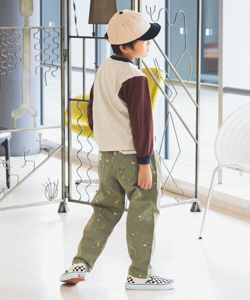 BEAMS mini(ビームスミニ)の「ファーマーパンツ 2024FW(90~130cm)(その他パンツ・キッズ・オリーブ/ベージュ/ネイビー・90/100/110/120/130/140/150)」の14枚目の写真