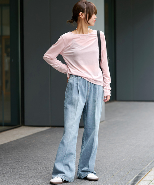 JOURNAL STANDARD relume(ジャーナルスタンダード レリューム)の「9oz C/Rデニムイージー(デニムパンツ・レディース・ブルー/ネイビー・38/36)」の20枚目の写真