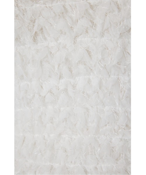 PROVOKE （プロヴォーク）の「ペタルモチーフベアトップ（チューブトップ・レディース・ブラック/ホワイト・FREE）」の4枚目の写真