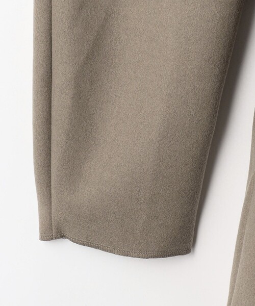 green label relaxing（グリーンレーベルリラクシング）の「フルイド フーディ オーバー カットソー カーディガン（カーディガン/ボレロ・レディース・ブラック/モカ・FREE）」の22枚目の写真