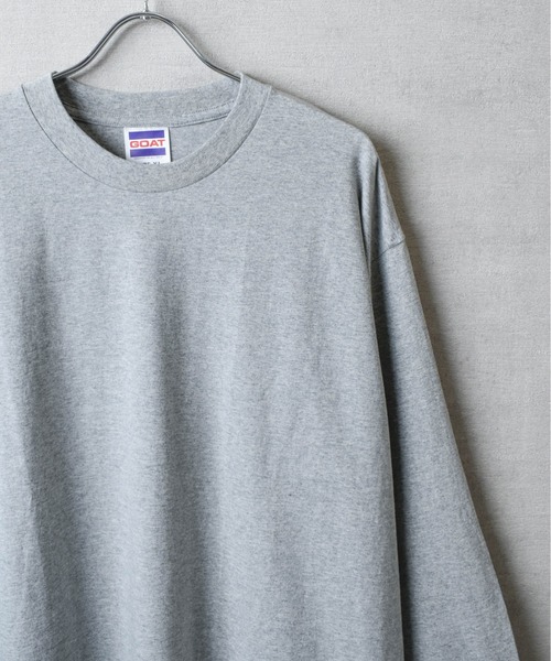 新品タグ付き　トランジット　長袖　カットソー　グレー クルーネックカットソー【長袖】【CONTROLα】 (ACCS3101-60