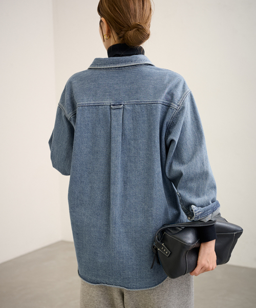 FRAMeWORK（フレームワーク）の「≪追加≫denim シャツ（シャツ