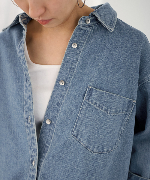 FRAMEeWORK　デニムシャツ FRAMeWORK｜≪追加予約≫denimシャツ | Rakuten Fashion(楽天