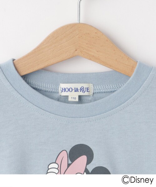 SHOO・LA・RUE(シューラルー)の「◆【Disney】スパンコールロンT(Tシャツ/カットソー・キッズ・ピンク/サックスブルー/ブラック・12/11/14/13)」の13枚目の写真