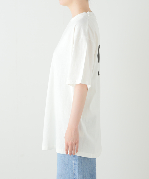 アラミンタ ジェームス ARMINTA JAMES CIAO CIAO Tシャツ バックプリントTシャツ ホワイト サイズ：S ARMINTA JAMES(アラミンタ ジェームス) CIAO CIAO Tシャツバック