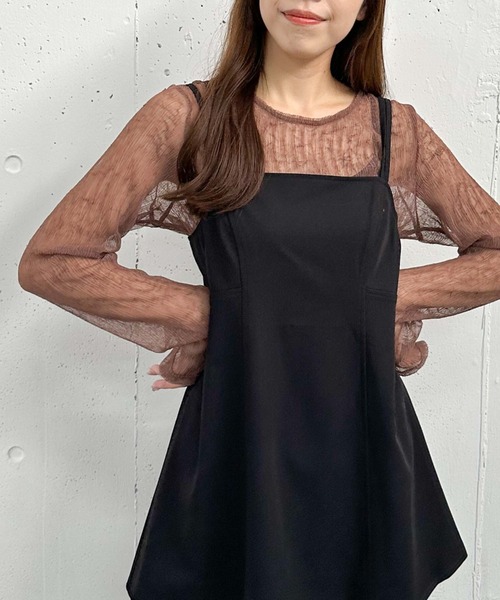 archives(アルシーヴ)の「リンクルチュールTOPS(Tシャツ/カットソー・レディース・グレー/アイボリー/ブラック/ブラウン・MEDIUM)」の19枚目の写真