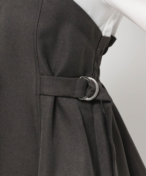 mysty woman（ミスティウーマン）の「ビスチェレイヤードライクプルオーバー　149650（Tシャツ/カットソー・レディース・チャコールグレー/グレー/グレイッシュベージュ/ダークブラウン・FREE）」の18枚目の写真