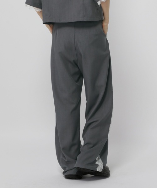 3.3 Field Trip （3.3フィールドトリップ）の「3.3 Field Trip／レースタックスラックス（スラックス・レディース・ブラック/グレー・SMALL/MEDIUM）」の11枚目の写真