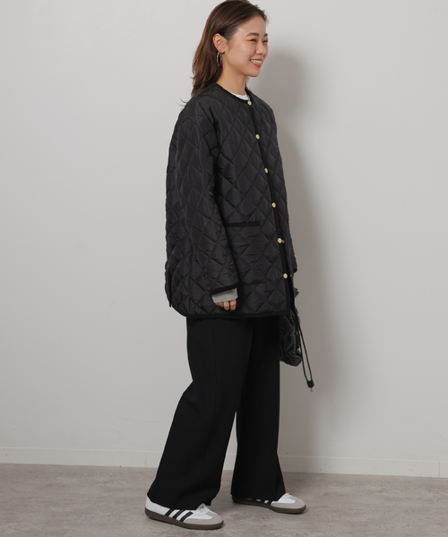 Traditional Weatherwear（トラディショナルウェザーウェア）の「《追加》【TRADITIONAL WEATHERWEAR】ARKLEY MIDDLE A-LINE：コート（その他アウター・レディース・ブラック・32/34）」の4枚目の写真