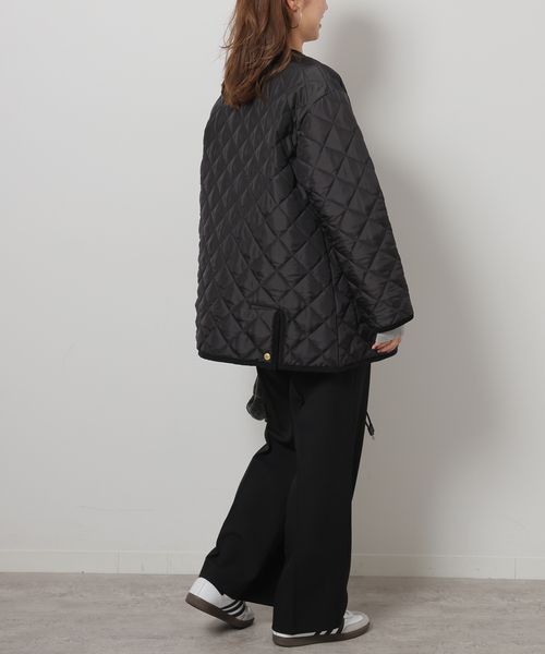 Traditional Weatherwear（トラディショナルウェザーウェア）の「《追加》【TRADITIONAL WEATHERWEAR】ARKLEY MIDDLE A-LINE：コート（その他アウター・レディース・ブラック・32/34）」の6枚目の写真