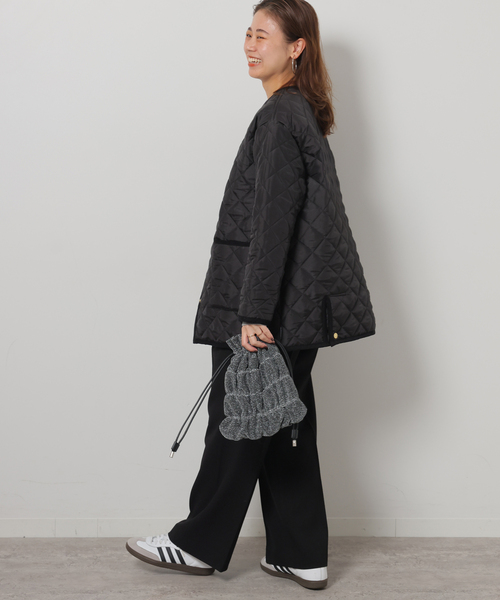 Traditional Weatherwear（トラディショナルウェザーウェア）の「《追加》【TRADITIONAL WEATHERWEAR】ARKLEY MIDDLE A-LINE：コート（その他アウター・レディース・ブラック・32/34）」の7枚目の写真