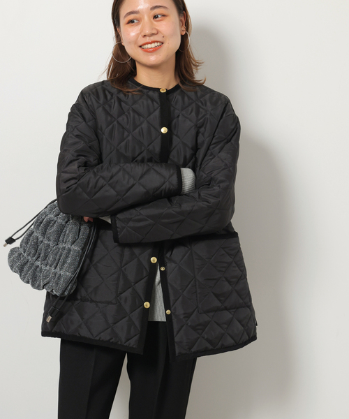 Traditional Weatherwear（トラディショナルウェザーウェア）の「《追加》【TRADITIONAL WEATHERWEAR】ARKLEY MIDDLE A-LINE：コート（その他アウター・レディース・ブラック・32/34）」の8枚目の写真