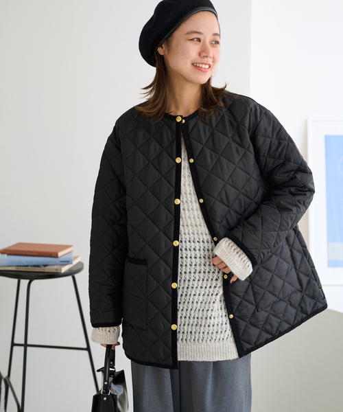 Traditional Weatherwear（トラディショナルウェザーウェア）の「《追加》【TRADITIONAL WEATHERWEAR】ARKLEY MIDDLE A-LINE：コート（その他アウター・レディース・ブラック・32/34）」の18枚目の写真