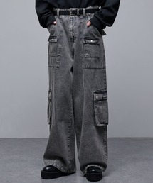 PINKO 24AW デニム・ジーパン グレー系 Made In Italy JUNYA WATANABE CDG(ジュンヤワタナベコムデギャルソン) 24AW綿