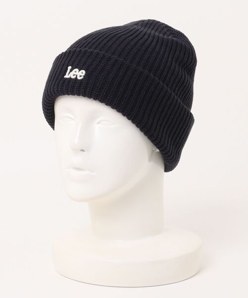 Lee（リー）の「Lee（リー）ワンポイントロゴ刺繍ニットワッチ/ニットキャップ/ニット帽 メンズ レディース ユニセックス（ニットキャップ/ビーニー・レディース・グリーン/ピンク/ブラック×ホワイト/グレー/ライトベージュ/ブラック/ブラウン/ネイビー/ホワイト/ダークブラウン/レッド系その他/アイボリー・FREE）」の10枚目の写真