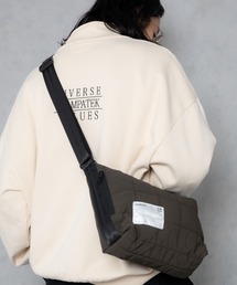 【ADAMPATEK/アダムパテック】square quilt middle shoulder bag / スクエアキルトミディアムショルダーバッグ