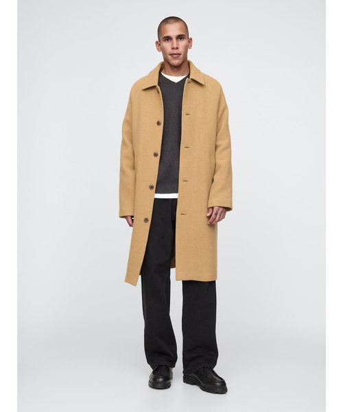 GAP(ギャップ)の「CashSoft カシミヤタッチ Vネックセーター(ニット/セーター・メンズ・グレー/ブラウン/レッド・XS/M/S/XL/L)」の12枚目の写真