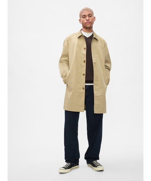GAP(ギャップ)の「CashSoft カシミヤタッチ Vネックセーター(ニット/セーター・メンズ・グレー/ブラウン/レッド・XS/M/S/XL/L)」の14枚目の写真