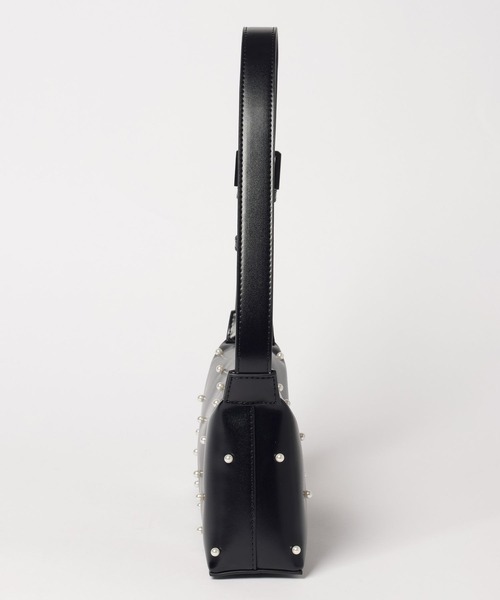 LOWRYS FARM（ローリーズファーム）の「パールツキショルダーＢＡＧ　149609（ショルダーバッグ・レディース・ブラック/シルバー・FREE）」の8枚目の写真