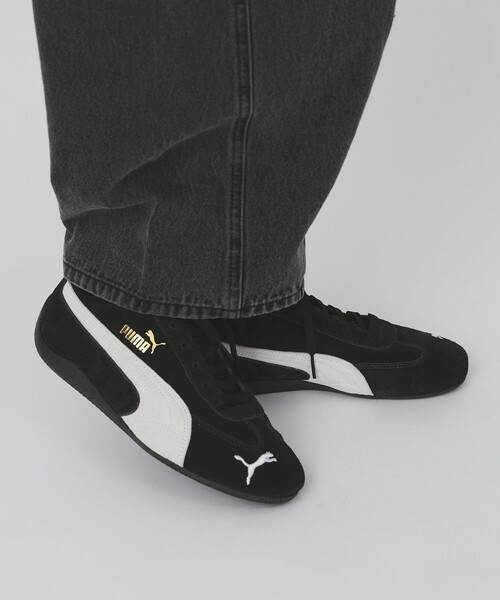 PUMA(プーマ)の「PUMA / スピードキャット OG スニーカー(スニーカー・レディース・ブラック/イエロー/レッド・23.0cm/23.5cm/24.0cm/24.5cm/25.0cm)」の4枚目の写真