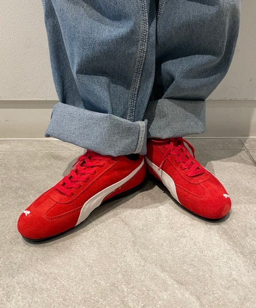 PUMA(プーマ)の「PUMA / スピードキャット OG スニーカー | 新生活・通勤・通学・新学期(スニーカー・レディース・ブラック/イエロー/レッド・23.0cm/23.5cm/24.0cm/24.5cm/25.0cm)」の9枚目の写真