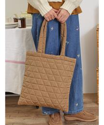 Samansa Mos2 | キルティングトートバッグ(ハンドバッグ)