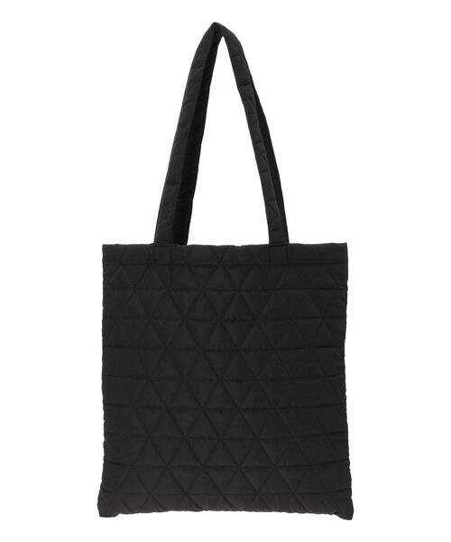 Samansa Mos2（サマンサ モスモス）の「キルティングトートバッグ（ハンドバッグ・レディース・ブラック/ベージュ・F）」の14枚目の写真