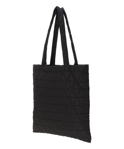 Samansa Mos2（サマンサ モスモス）の「キルティングトートバッグ（ハンドバッグ・レディース・ブラック/ベージュ・F）」の15枚目の写真