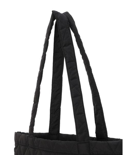 Samansa Mos2（サマンサ モスモス）の「キルティングトートバッグ（ハンドバッグ・レディース・ブラック/ベージュ・F）」の17枚目の写真