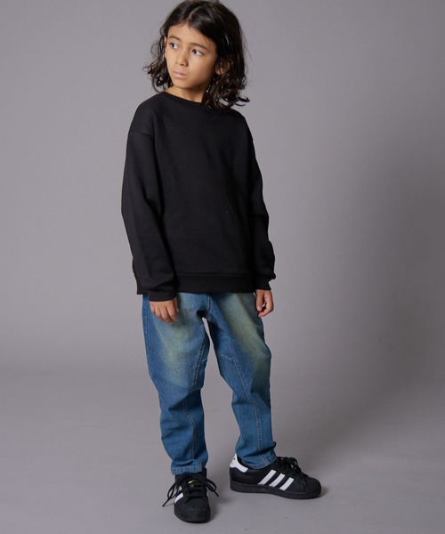 PAIRMANON STREET（ペアマノンストリート）の「【PAIRMANON STREET】裏起毛 マルチ グラフィック プリント トレーナー（スウェット・キッズ・ベージュ系その他/グレー系その他2/グレー系その他4/ブラック系その他3/ブラック系その他2/ブルー系その他2/ブルー系その他3/テラコッタ/ブラック系その他4/グレー系その他3/イエロー/ブルー系その他/グレー系その他/イエロー系その他/ブラック系その他・150/90/140/100/110/120/130/160）」の20枚目の写真