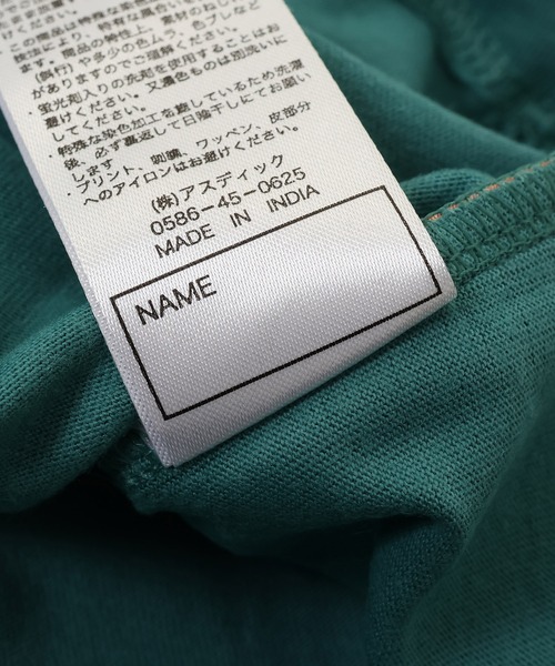 KRIFF MAYER Kid's Collection（クリフメイヤーキッズコレクション）の「【綿100％】楽LUCK-T（ロゴ）（Tシャツ/カットソー・キッズ・パープル/オフホワイト/イエロー/チャコール/ブルーグリーン/ネイビー・170/150/140/160/130/120）」の16枚目の写真