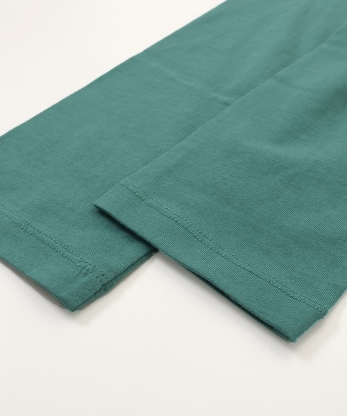 KRIFF MAYER Kid's Collection（クリフメイヤーキッズコレクション）の「【綿100％】楽LUCK-T（ロゴ）（Tシャツ/カットソー・キッズ・パープル/オフホワイト/イエロー/チャコール/ブルーグリーン/ネイビー・170/150/140/160/130/120）」の12枚目の写真