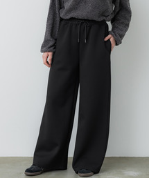 ソフトスウェットワイドパンツ