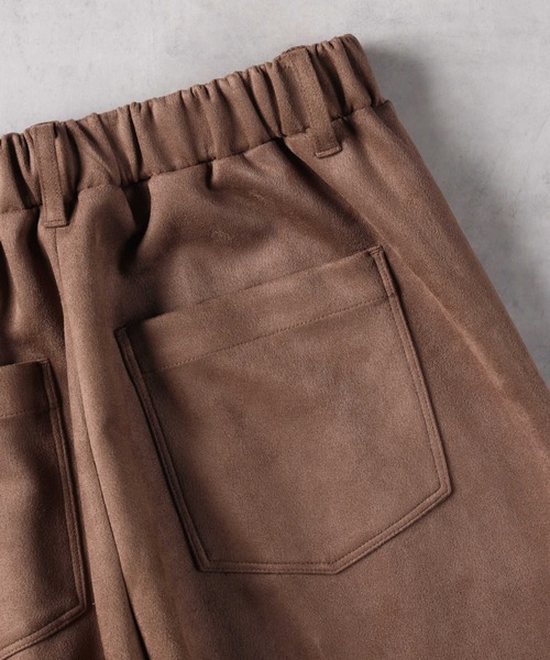 Right-on（ライトオン）の「【HONEYSUCKLE ROSE】フェイクスウェードパンツ（その他パンツ・レディース・ダークグレー/ブラウン/オフホワイト・M/XL/L）」の20枚目の写真