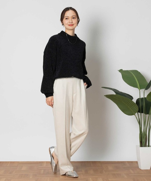 Right-on（ライトオン）の「【HONEYSUCKLE ROSE】フェイクスウェードパンツ（その他パンツ・レディース・ダークグレー/ブラウン/オフホワイト・M/XL/L）」の13枚目の写真