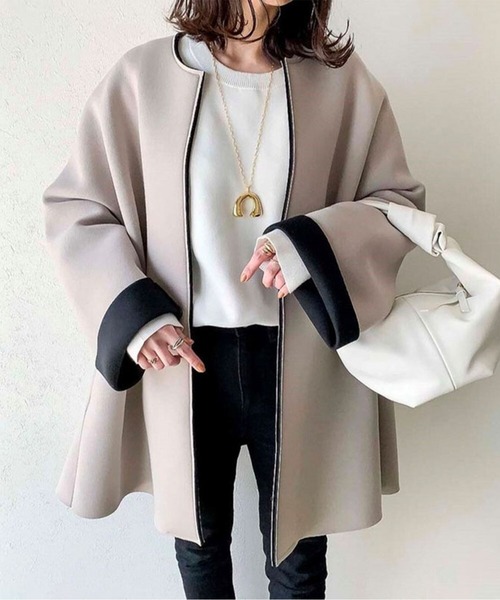 ステンカラーコート（その他アウター）｜AMAJI（アマジ）