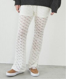 LUKU nari（ルクナーリ）の「レースフレアパンツ（その他パンツ）」