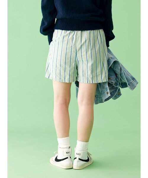 Ungrid（アングリッド）の「【WEB限定】ストライプラフハーフパンツ（その他パンツ・レディース・グリーン/ブルー・FREE）」の17枚目の写真