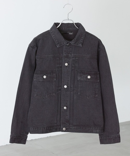 セール】【セットアップ対応】『タックデザインデニムジャケット