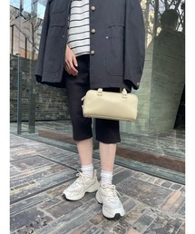 emmi | 【10th】ecoフェイクレザーミニボストンバッグ(ショルダーバッグ)