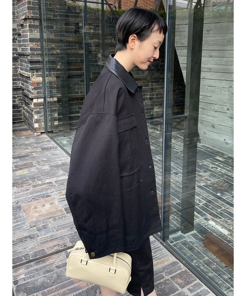 emmi（エミ）の「【10th】ecoフェイクレザーミニボストンバッグ（ショルダーバッグ・レディース・ホワイト/イエロー/ブラック/ライトブルー・FREE）」の21枚目の写真