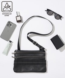 Firsthand(t@[Xgnh)Firsthand/t@[Xgnh Leather Zip Crossbody Bag / U[WbvTRbV / V_[obO / U[(V_[obO)