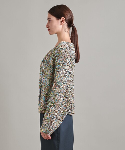 LOEFF（ロエフ）の「＜LOEFF＞レインボー スパンコール カーディガン（カーディガン/ボレロ・レディース・その他1・FREE）」の7枚目の写真