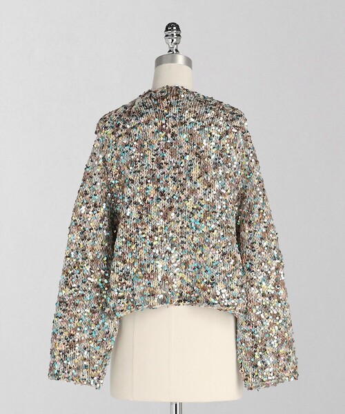 LOEFF（ロエフ）の「＜LOEFF＞レインボー スパンコール カーディガン（カーディガン/ボレロ・レディース・その他1・FREE）」の9枚目の写真