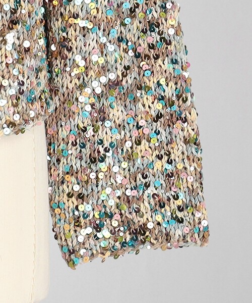 LOEFF（ロエフ）の「＜LOEFF＞レインボー スパンコール カーディガン（カーディガン/ボレロ・レディース・その他1・FREE）」の11枚目の写真