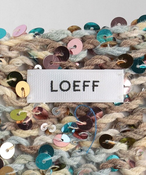 LOEFF（ロエフ）の「＜LOEFF＞レインボー スパンコール カーディガン（カーディガン/ボレロ・レディース・その他1・FREE）」の14枚目の写真
