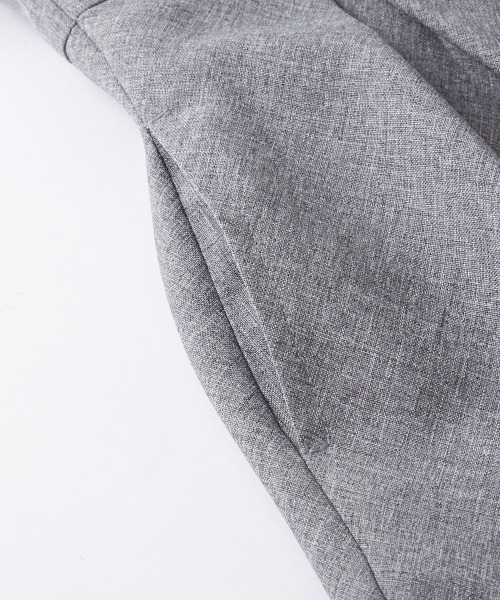 QUNTSTYLE（キュントスタイル）の「フォーマルワンピーススーツ3点セット　(110～140cm)（スーツセット・キッズ・グレー・140/130/120/110）」の2枚目の写真