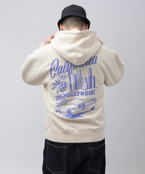 MFC STORE(エムエフシーストア)の「MFC STORE ORIGINAL CALIFORNIA HOODIE(パーカー・メンズ・オートミール/ネイビー/ブラック・M/L/XL)」の1枚目の写真